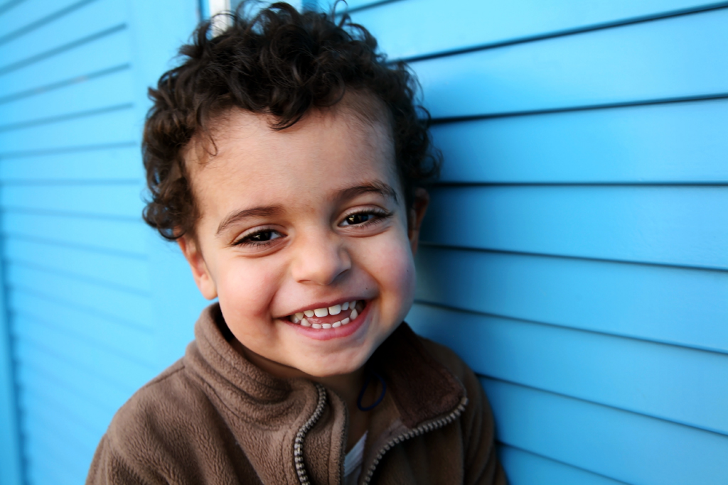 Smiling Child Haifa Israel