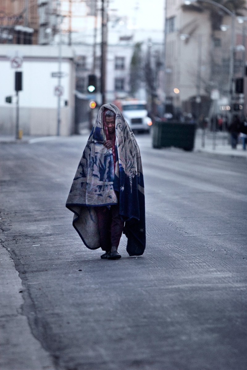 Woman on Skid Row