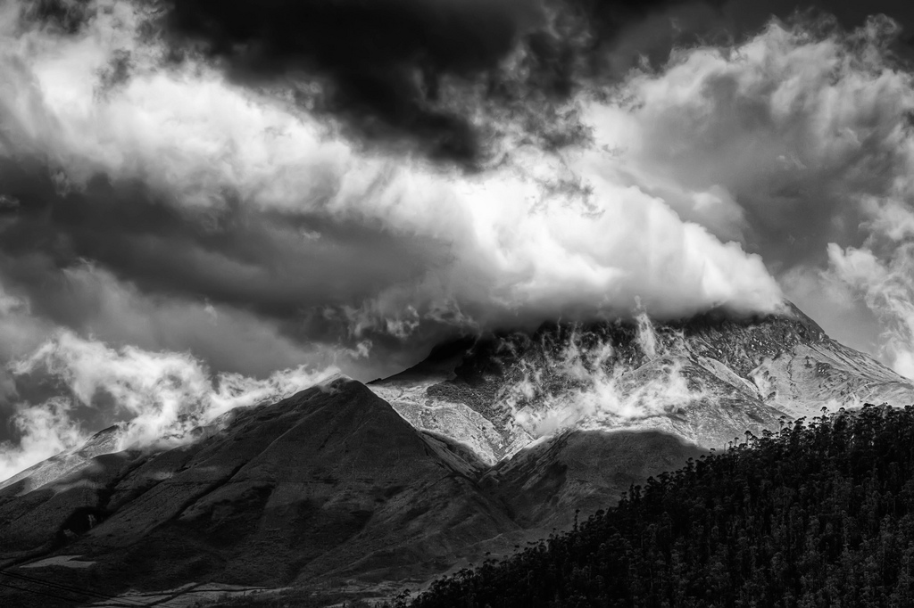 Andes Mountain Ecuador