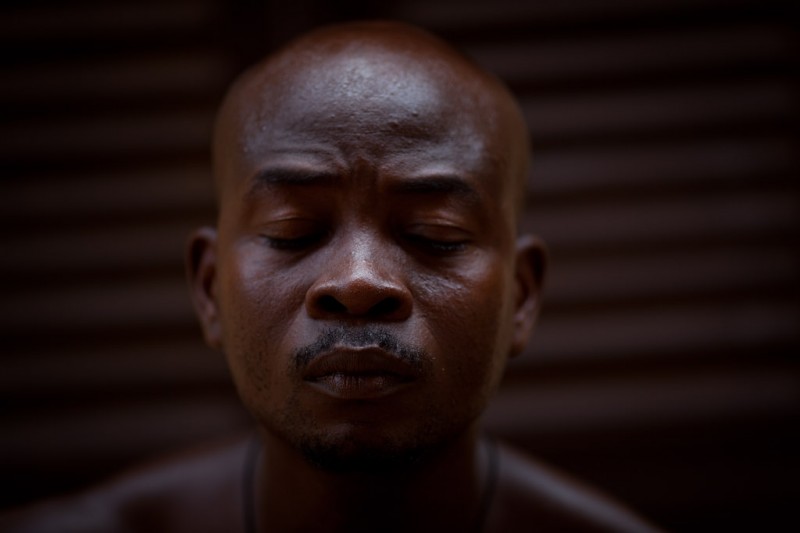 Portrait African man Togo
