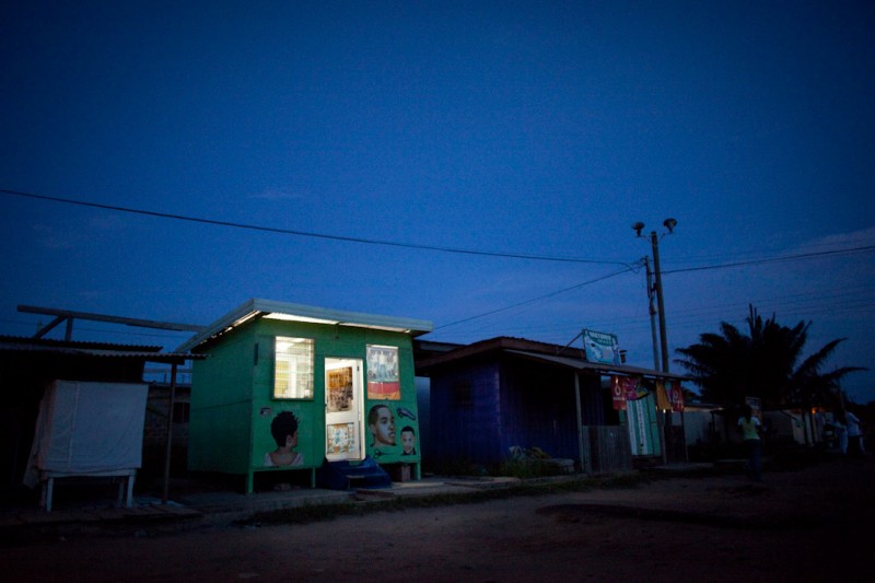 Barbershop in Accre Ghana