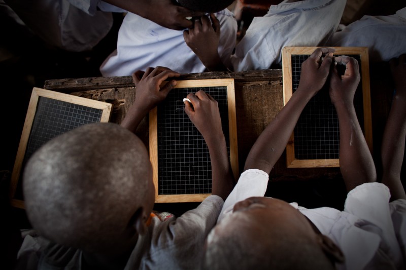 Congo school students