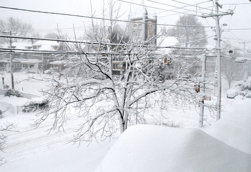 Blizzard in Boston