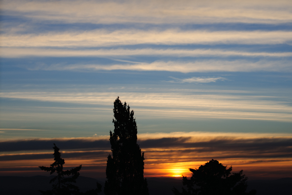 Sunrise in Haifa, Israel