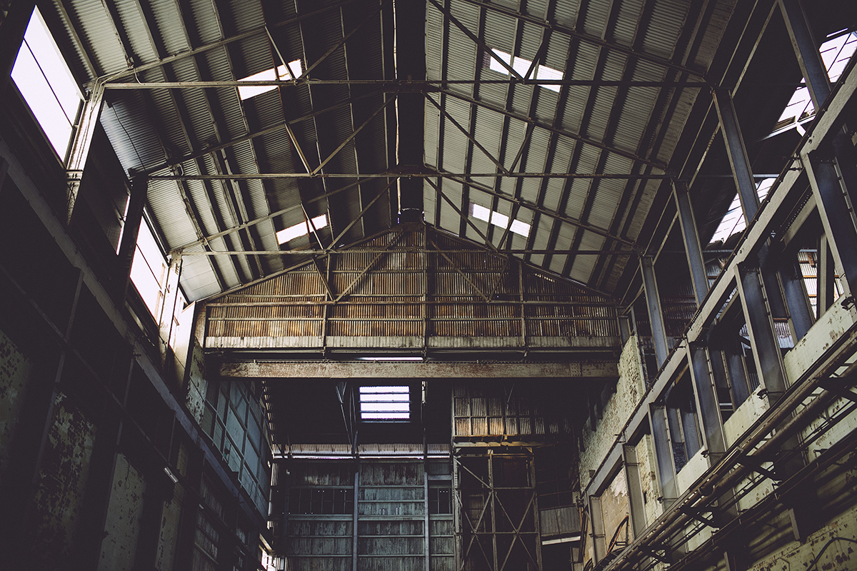 Abandoned warehouse in Sydney, Australia