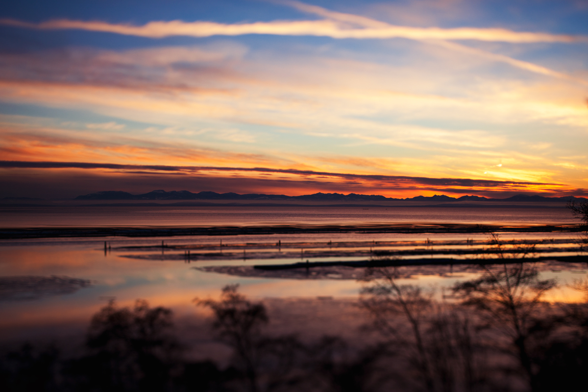 Sunset in Vancouver, Canada