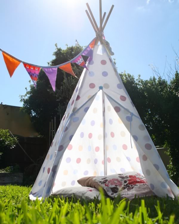 DIY tent for kids Ridvan