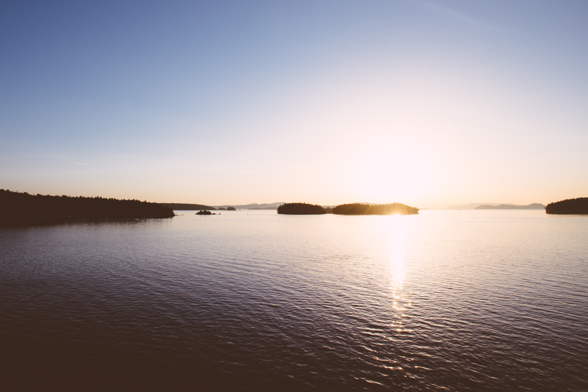 Victoria Canada Sunlight on Water