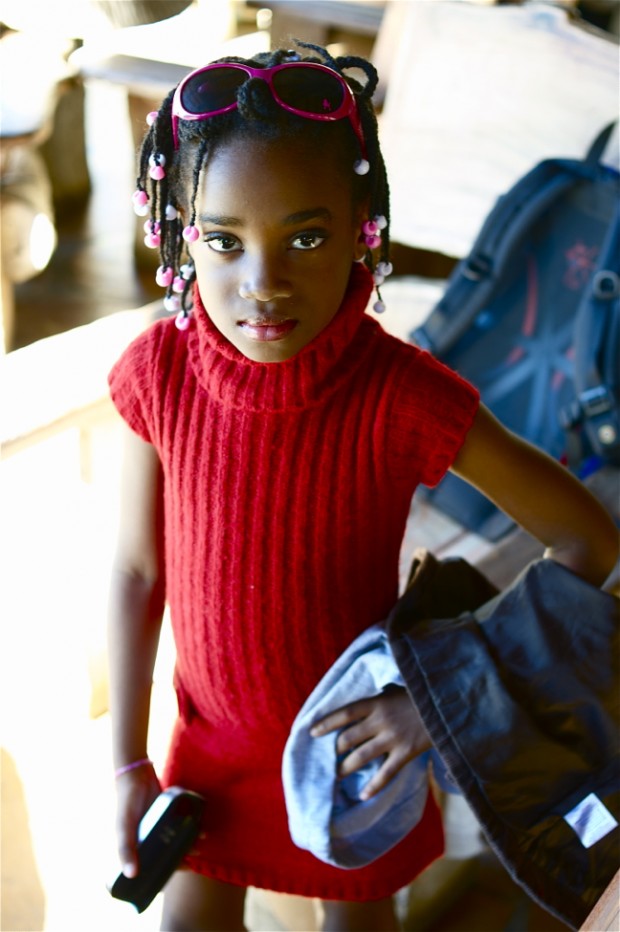 girl with hand on hip