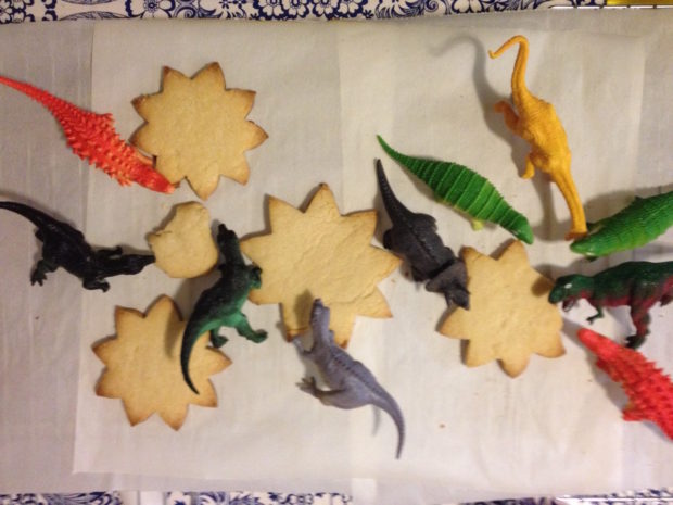 dinosaur bahai ayyamiha cookies